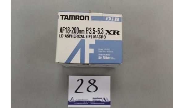 telelens TAMRON, AF18-200mm Di II, voor NIKON D